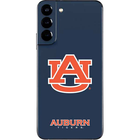Auburn University Logo Blue Galaxy S22 Plus Skin